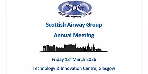 Scottish Airway Group Annual Meeting 2026 - Trade Registration