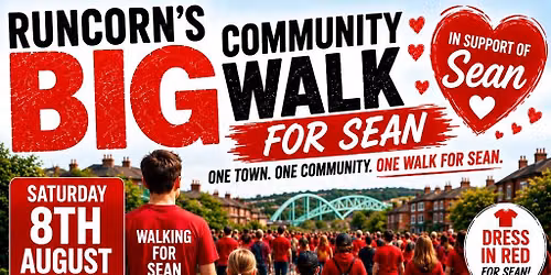 Runcorn's Big Community Walk for Sean