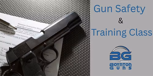 Firearm Education and Concealed Carry Permit Qualifier at Boynton Guns