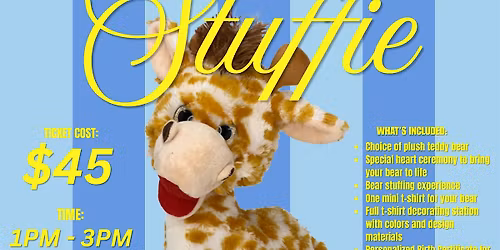 Build your own Stuffie Workshop