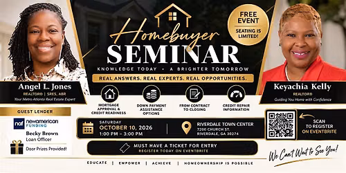 Ready to Buy a Home? Metro Atlanta Homebuyer Seminar