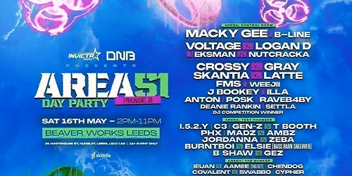 Area 51: Phase 2 [Invicta Audio x DnB Collective Day Party]