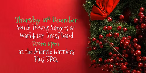 Christmas Carols at the Harriers