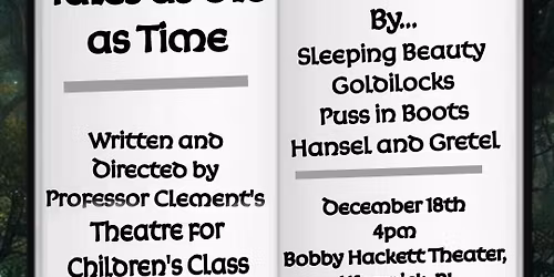 Tales As Old As Time