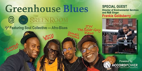 Greenhouse Blues at The Green Room \u2014 Where Music Meets Mission