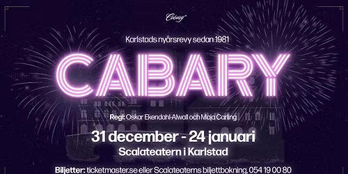 CABARY - SCALATEATERN KARLSTAD