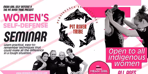 Free Womens Self Defense Seminar for Pit River Tribe