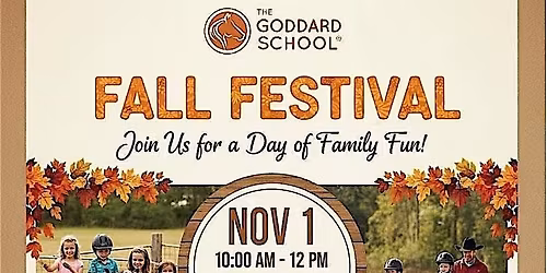 Fall Festival at The Goddard School of Kyle \u2014 Petting Zoo & Pony Rides!