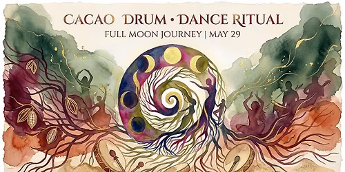 Connect to your joy: a full moon cacao & drum ritual