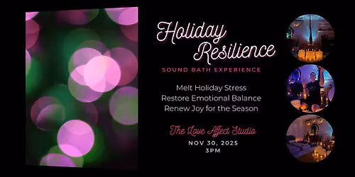 Hoiliday Resilience Sound Bath Experience