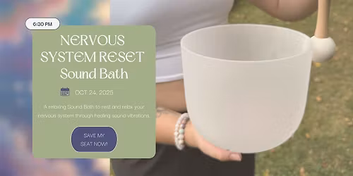 Nervous System Reset Sound Bath