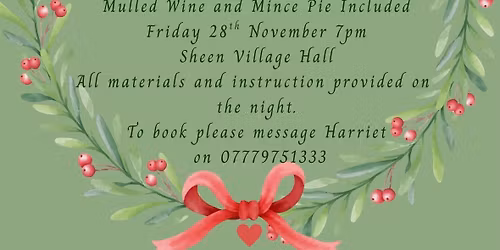 Christmas Wreath Workshop 