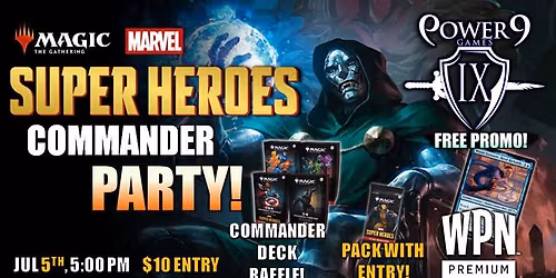 MTG: Super Heroes Commander Party