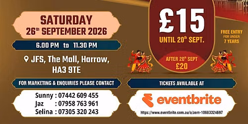 Pre-Navratri Garba with Himali Joshi LONDON!