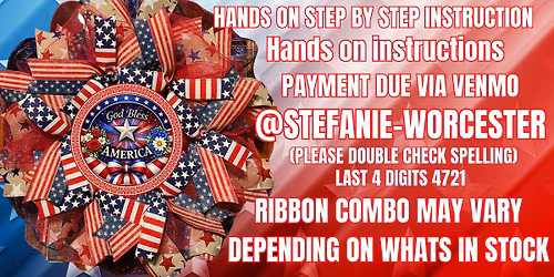Patriotic Wreath Make and Take