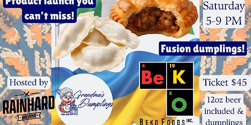 Naija Baba Launch Event w\/ dumplings buffet & live music