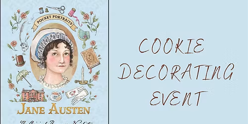 Jane Austen Cookie Decorating with Jessica