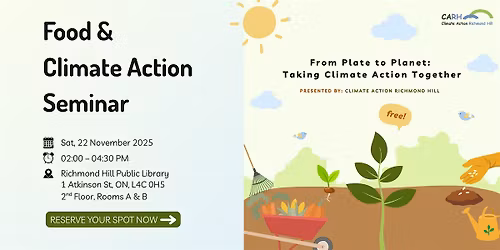 Food & Climate Action Seminar