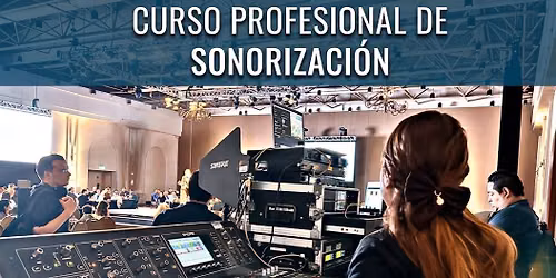 CURSO DE AUDIO PROFESIONAL