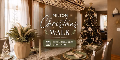 Milton Christmas Home Walk