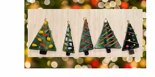 Fused Glass Class-Christmas Tree Ornaments