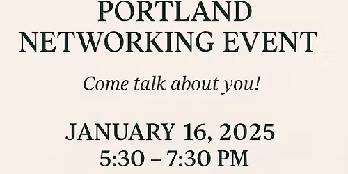 Portland Networking Event
