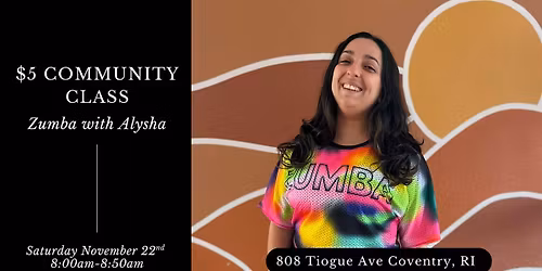 Community Fitness Class: Zumba