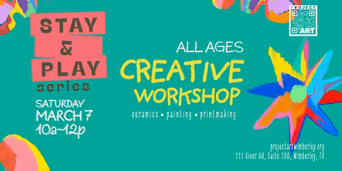 Stay & Play Series: Creative Workshop