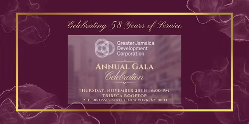 GJDC's 58th Anniversary Gala