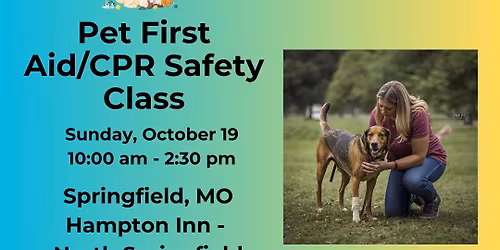 Just Fur-Babies Pet First Aid Class - Springfield