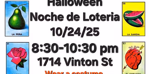 Halloween Noche de Loteria