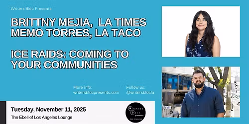 Brittny Mejia,  LA Times and Memo Torres, LA TACO