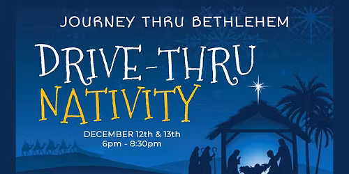 Drive-Thru Live Nativity Event