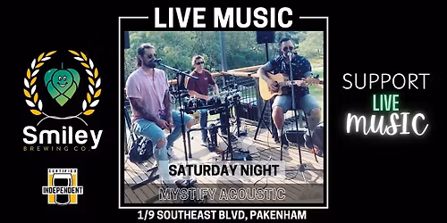 Mystify Acoustic Live @ Smiley Brewing