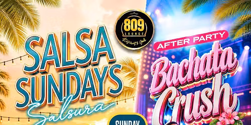 Sunday Salsura & Bachata Crush Afterparty