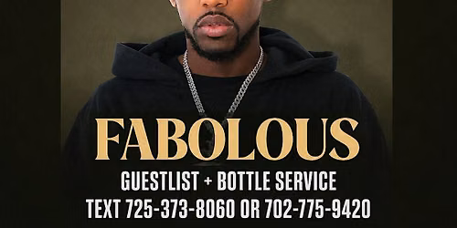 FABOLOUS LIVE IN CONCERT SATURDAY JUNE 13TH