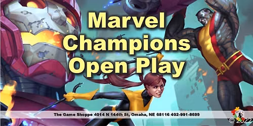 \ud83d\udee1\ufe0f Marvel Champions Open Play Saturdays \ud83d\udee1\ufe0f
