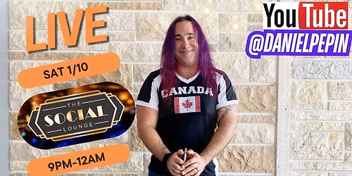 Daniel Pepin live at The Social Cocktail Lounge