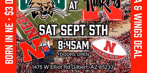 \ud83c\udfc8Ohio at Nebraska\ud83c\udf3d Watch Party @ Icons \ud83c\udf89