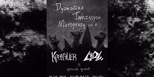 Krakauer + LooRa + special guest | Krak\u00f3w, Klub Baza | 19.06.2026