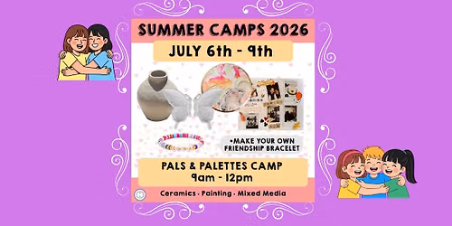 Pals & Palettes Art Class (Ages 6+) \ud83c\udfa8\ud83d\udc6f\u200d\u2640\ufe0f