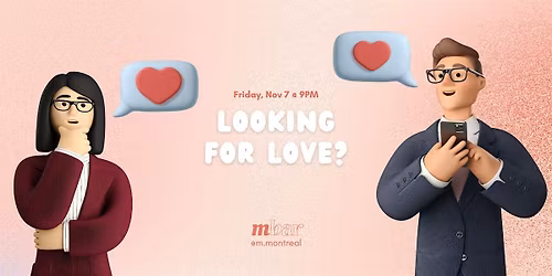 Straight Speed Dating @MMontreal (Ages 18\u201335 |Free Entry w\/ Drink Purchase)