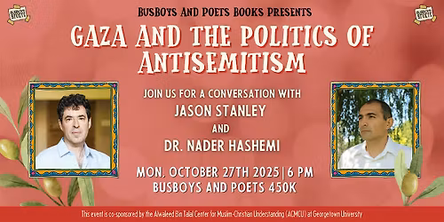Gaza and the Politics of Antisemitism | Busboys and Poets Books