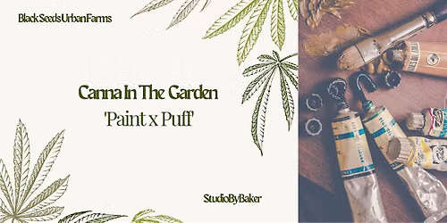 Canna in the Garden 'Puff x Paint'