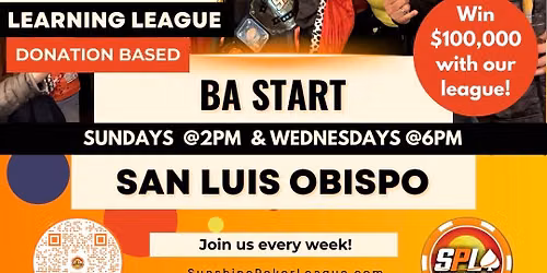 Wednesday Night Social Bar Poker at BA Start