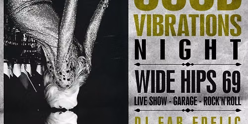 Good Vibrations Night vol.1 : Live Show Wide Hips 69 + Vinyl DJ Set