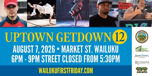Wailuku First Friday - Uptown Getdown 12