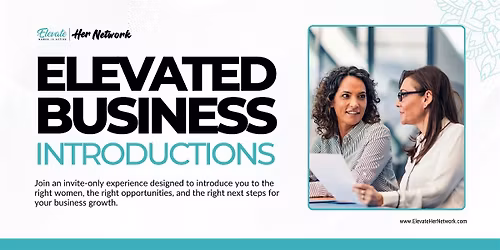 Elevated Business Introductions