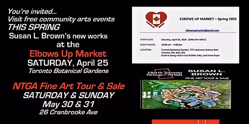 Susan L. Brown- SPRING '26 Arts Events