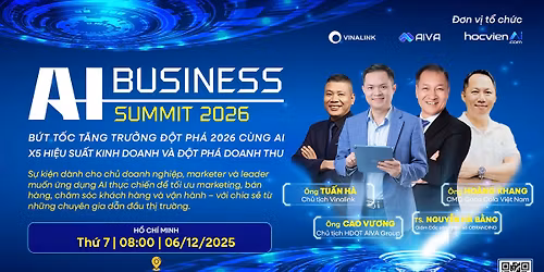 AI BUSINESS SUMMIT 2026 \u2013 TP. H\u1ed2 CH\u00cd MINH 